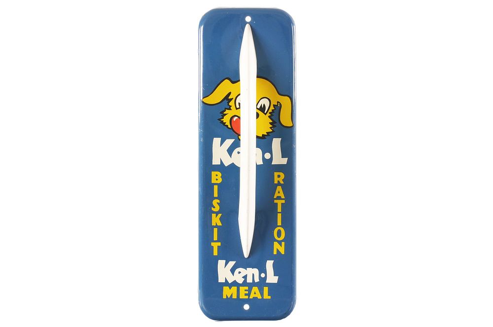 Lot 399: Ken-L Ration Ken-L Meal Porcelain Door Pull