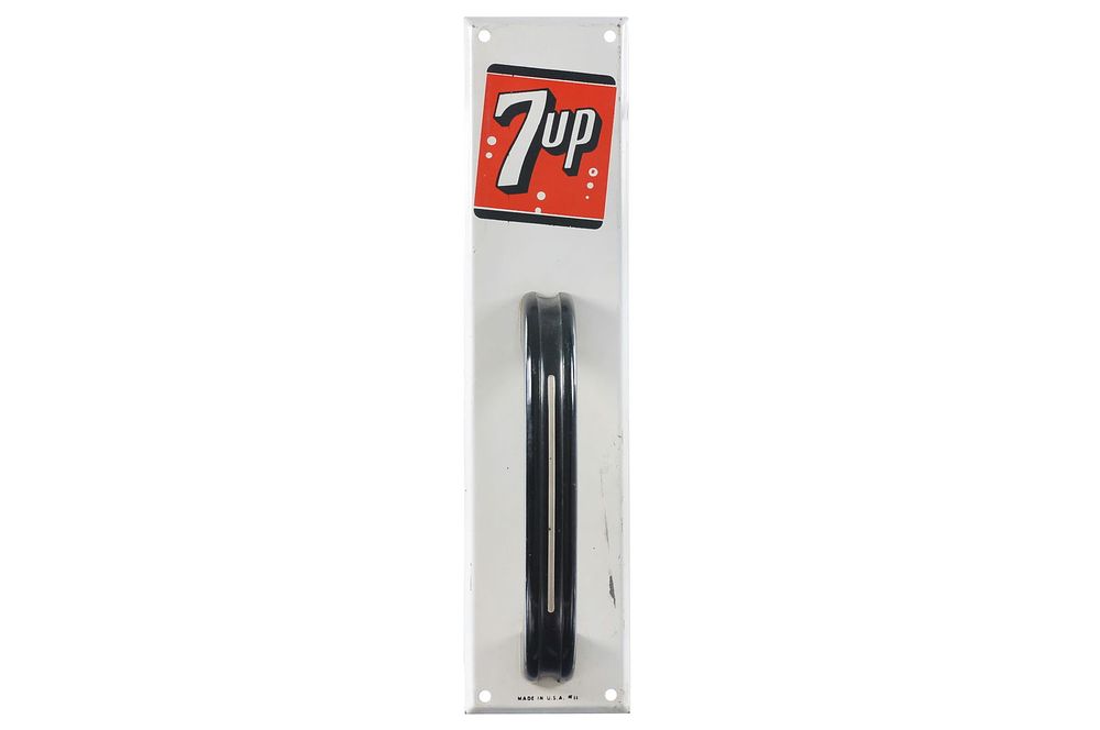 Lot 401: 7-Up Porcelain Door Pull