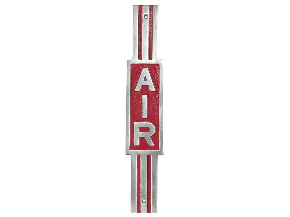 Lot 254: Texaco Eco Inflator "Air" Metal Service Sign