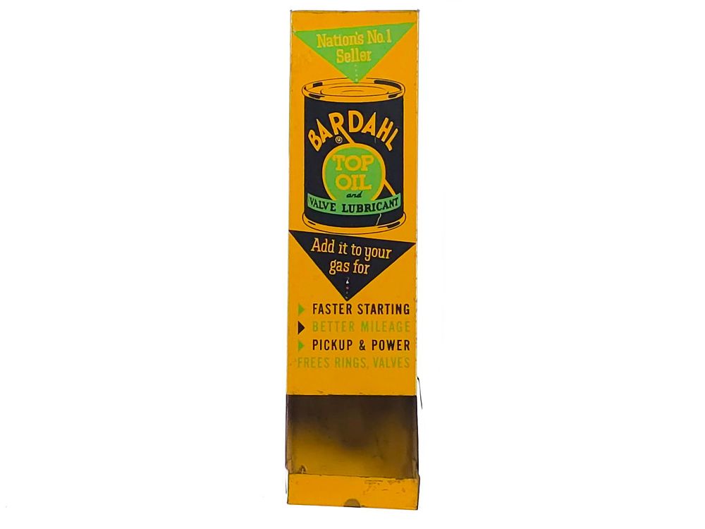 Lot 283: BarDahl Top Oil & Valve Lubricant Wall Display Holder