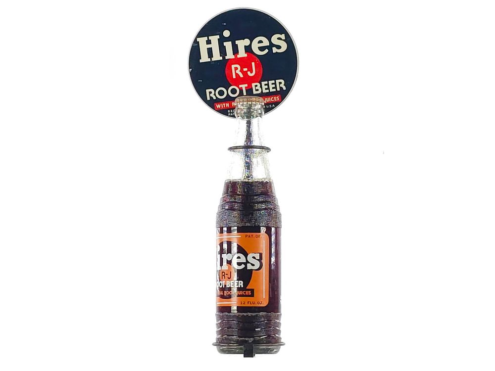 Lot 284: Hires Root Beer Bottle Store Display