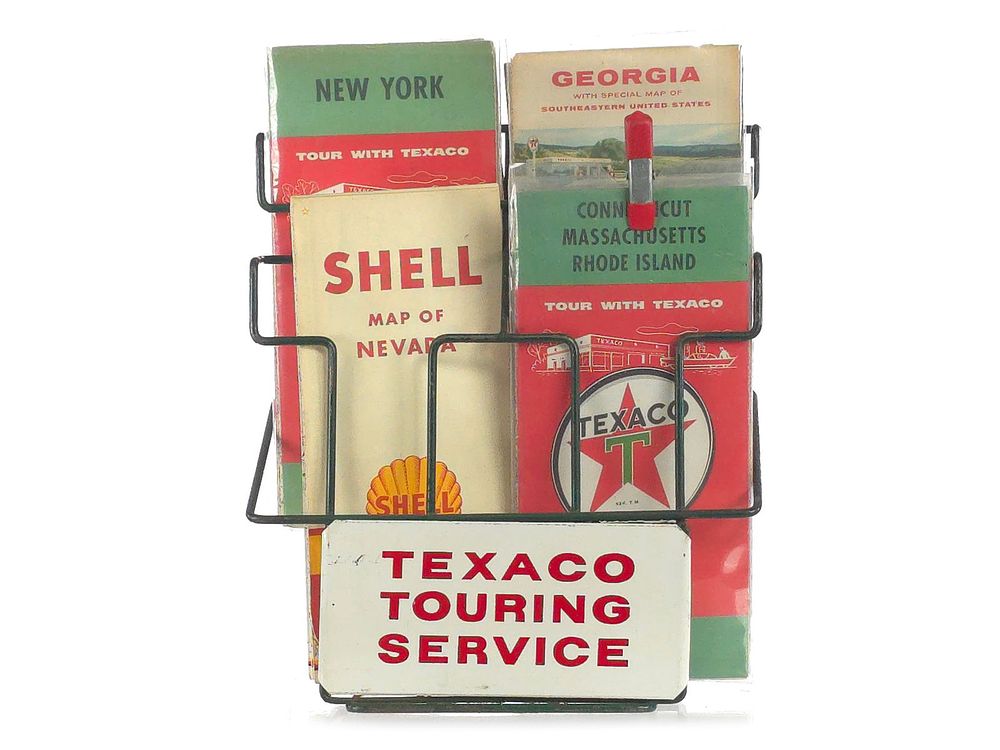 Lot 285: Texaco Touring Services Pamphlet Holder
