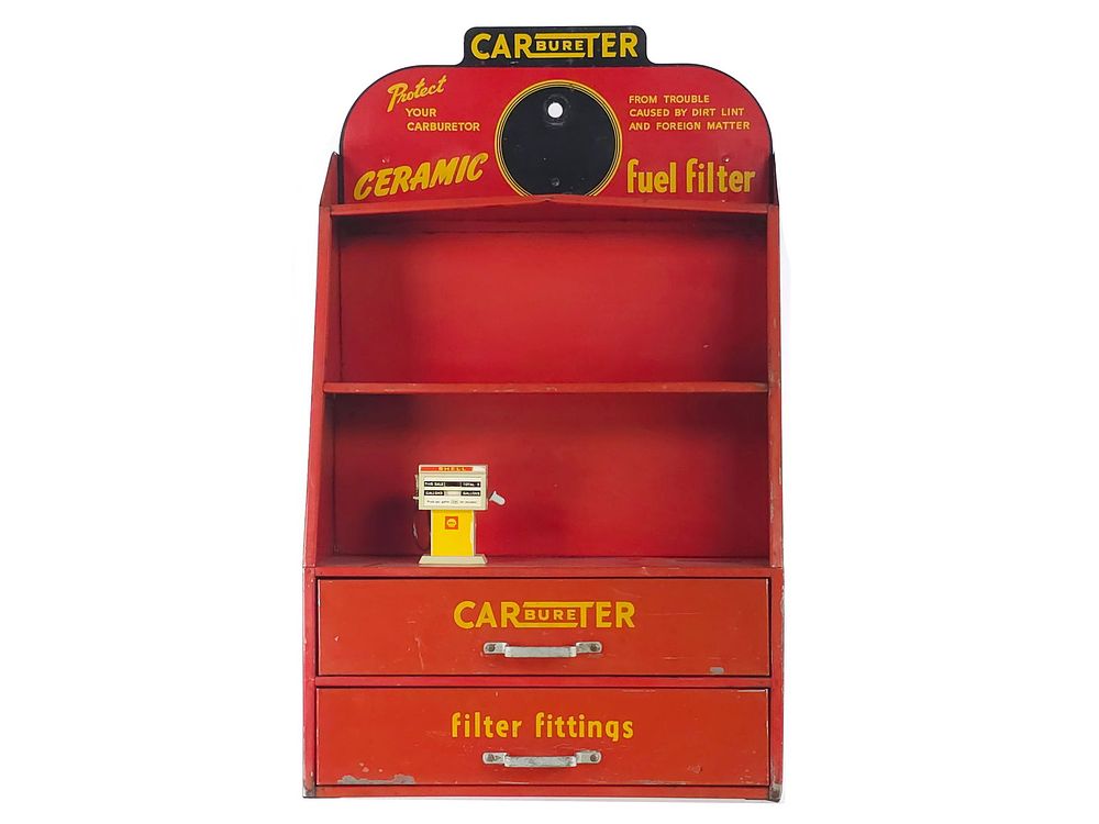 Lot 291: Carter Carbureter's Counter Top Display