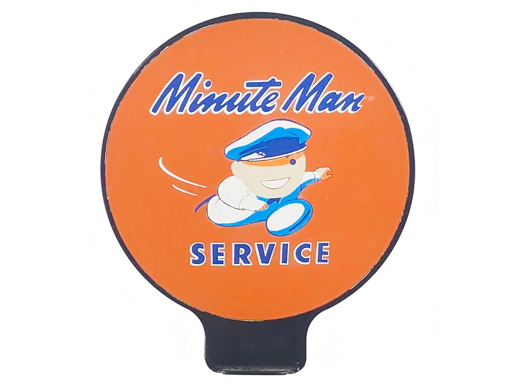 Lot 306: Minute Man Services Lubster Paddle DS Sign