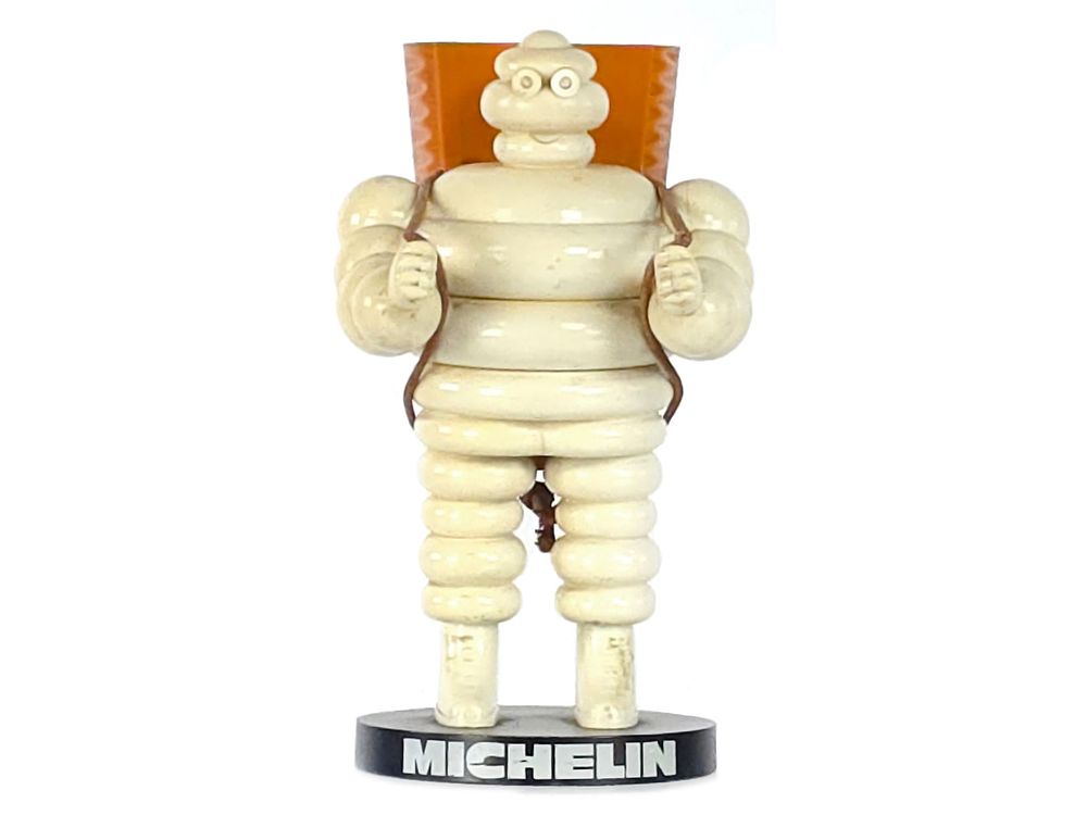 Lot 727: Rare 1970s Michelin Man Bibendum Pen Holder