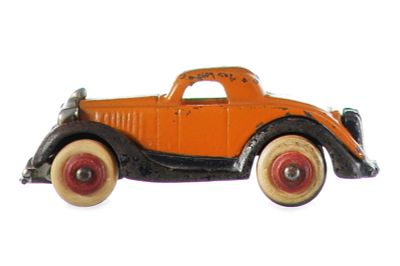 Extra Clean Orange Hubley Terraplane Cast Iron Coupe. Extra clean Hubley coupe in orange 