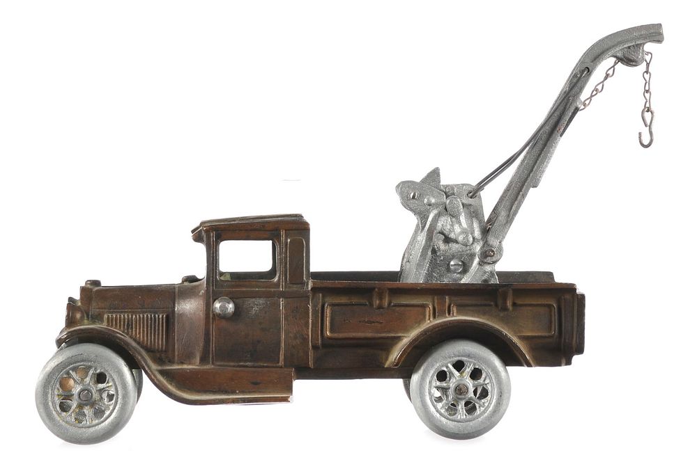 Lot 169: Arcade Model A Wrecker Brass Pattern
