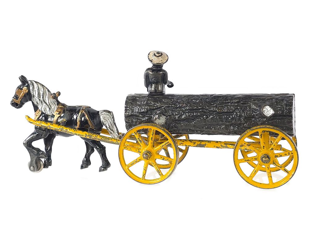 Lot 190: Kenton No. 862 Log Wagon with Driver
