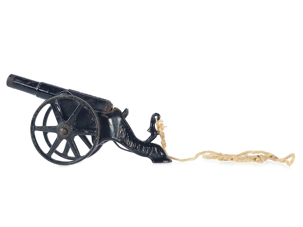 Lot 193: Early Artillery Cap Gun Cast Iron by Ives