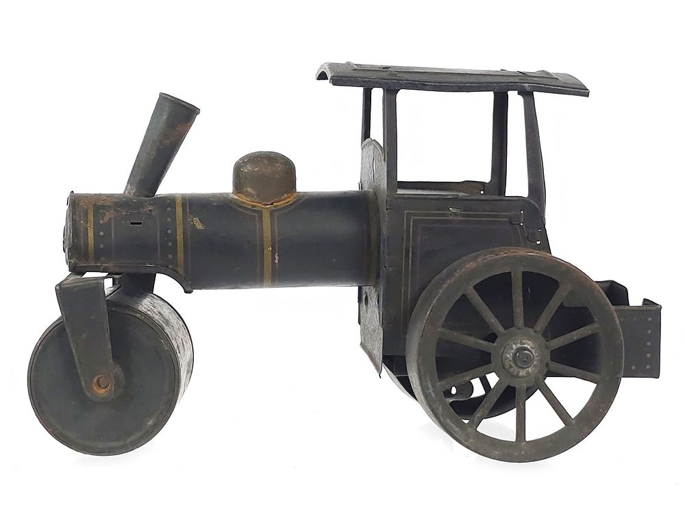 Lot 249: S.G. Gunthermann Steam Roller Tin Windup