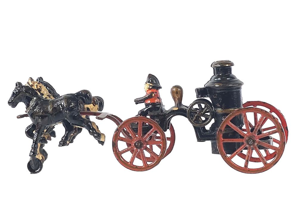 Lot 305: Wilkins Brownie Fire Engine No. 250 Cast Iron