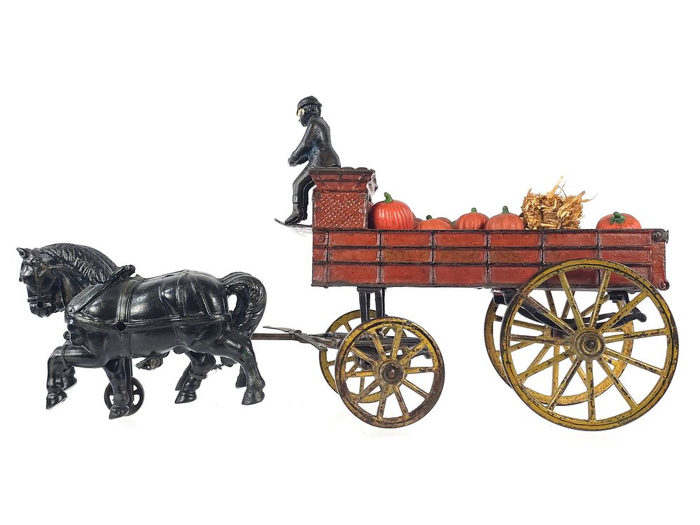 Lot 316: Buffalo or Pratt & Letchworth No. L Express Wagon Cast Iron