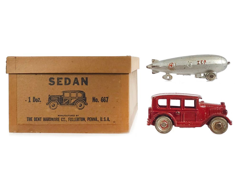 Lot 364: (2) Near New Dent Sedan and Zeppelin Boxed