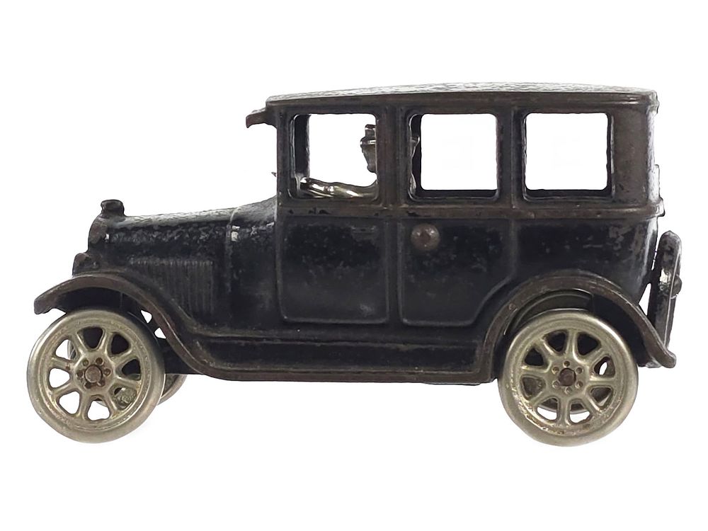 Lot 365: Arcade Black Chevrolet Sedan Cast Iron