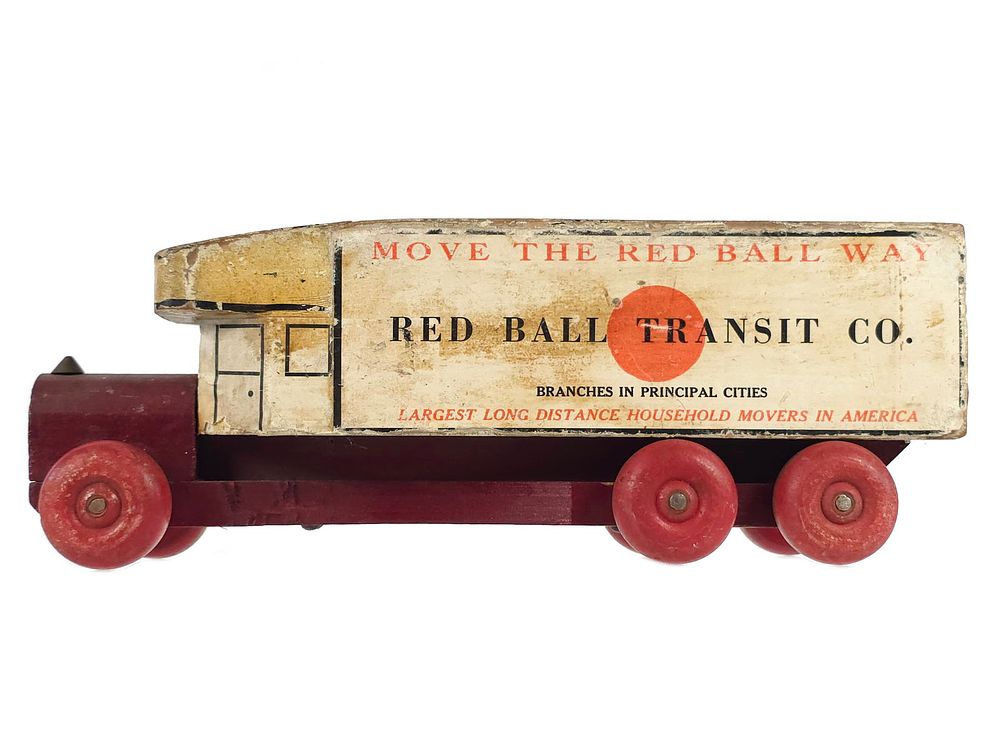 Lot 374: Private Label Red Ball Transit Truck