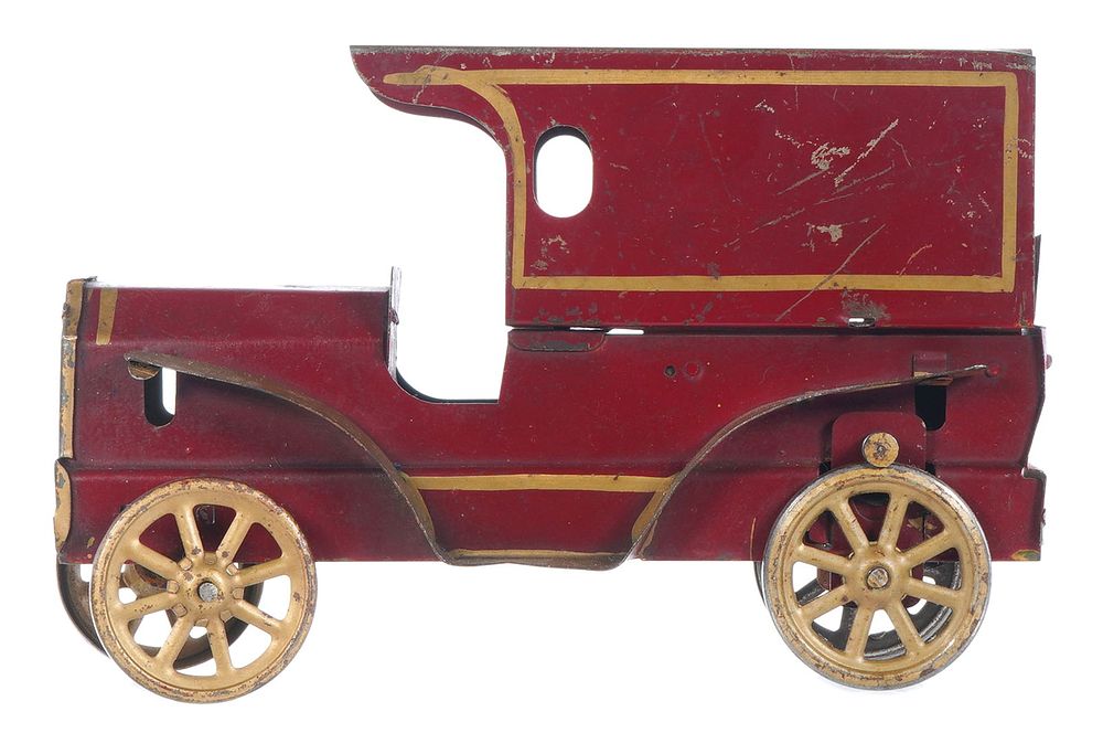 Lot 408: Dayton Toys Steel Delivery Truck