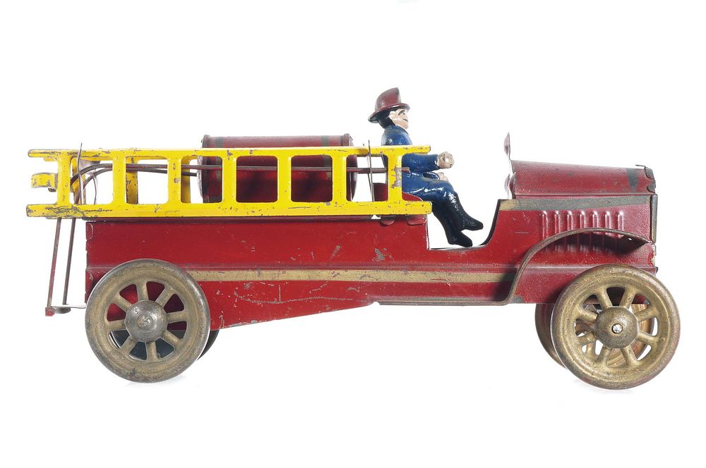 Lot 418: Dayton Chemical Fire Truck Pressed Steel