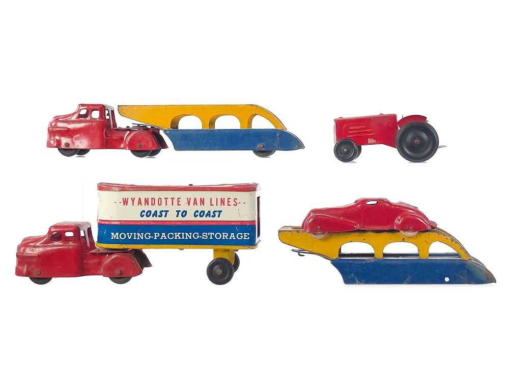 Lot 460: (7) Wyandotte Truck and Tractor Parts