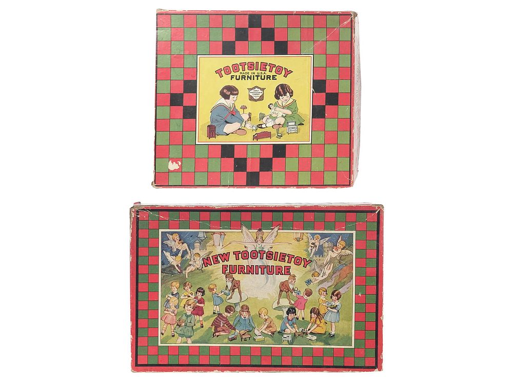 Lot 284: (2) Tootsietoy Furniture Boxed Diecast Sets