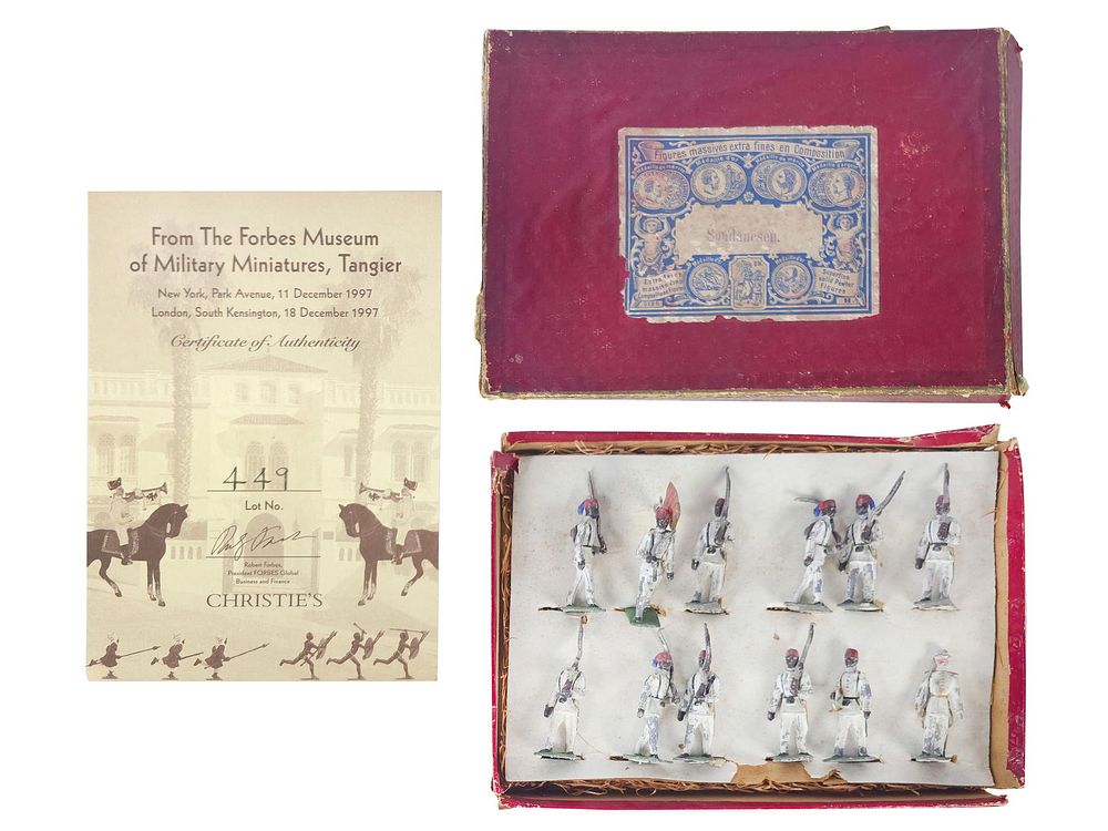 Lot 285: European Lead Soldier Set Ca. 1900