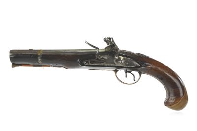 L. Gilles 18th Century Flintlock Pistol. Gilles 18th Century flintlock pistol, approximately 