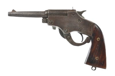 Stevens Break Action Pistol. J. Stevens break-action pistol chambered in .22 LR. The action 