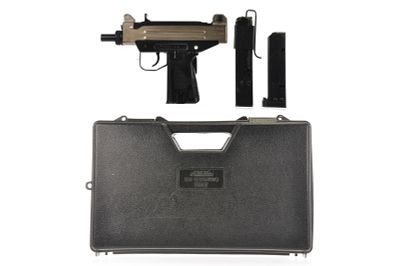 I.M.I. UZI Pistol 9mm w/Extras (Action Arms Import). I.M.I. UZI Pistol chambered in 9mm with 