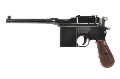 Federal Ordnance Inc. Model 714 pistol chambered in 7.63mm. The action functions properly and 