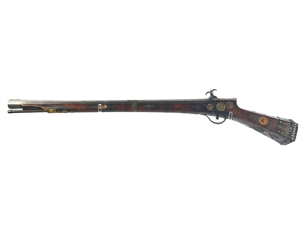 Lot 164: Ottoman Turkey 17th–18th Century Flintlock Rifle