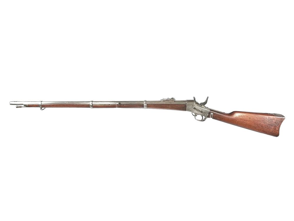 Lot 175: 1860-1870s Remington Rolling Block Rifle .50 Cal