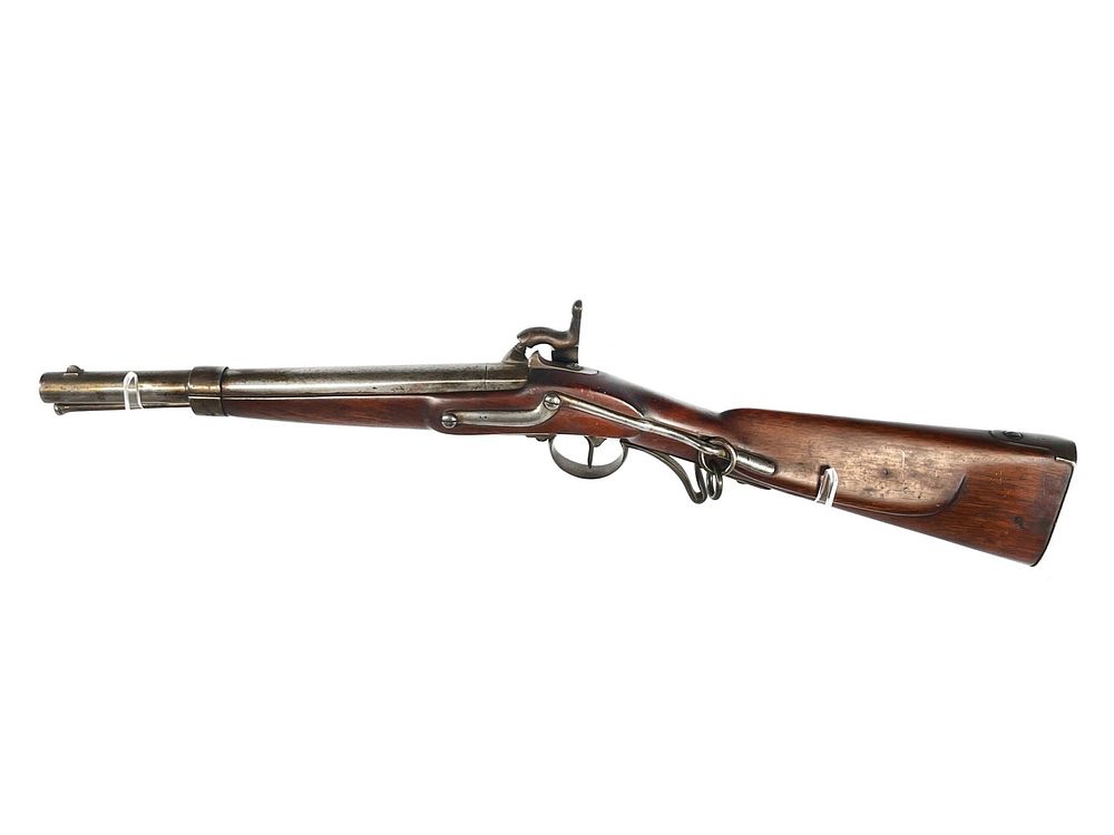 Lot 187: Paget Percussion Carbine .75 Cal 1808-1840