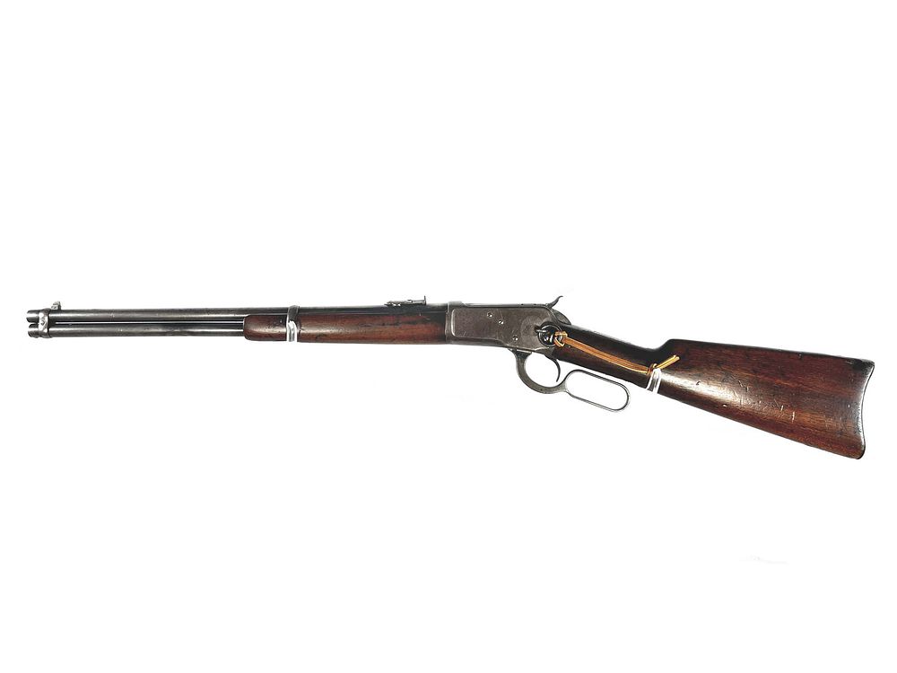 Lot 196: Ca. 1923-1924 Winchester Model 1892 .44-40 Rifle