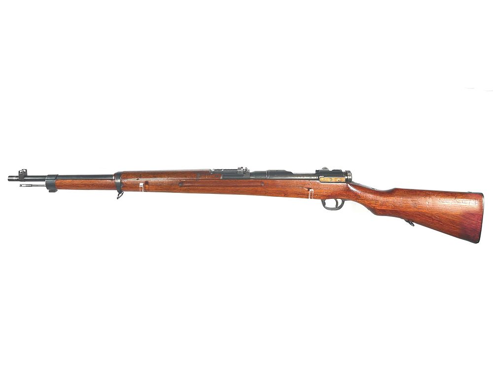 Lot 197: Arisaka Type 38 Rifle 6.5x50 25" Japanese Empire