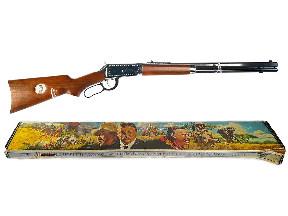 Lot 210: Winchester 1894 Theodore Roosevelt .30-30 NIB