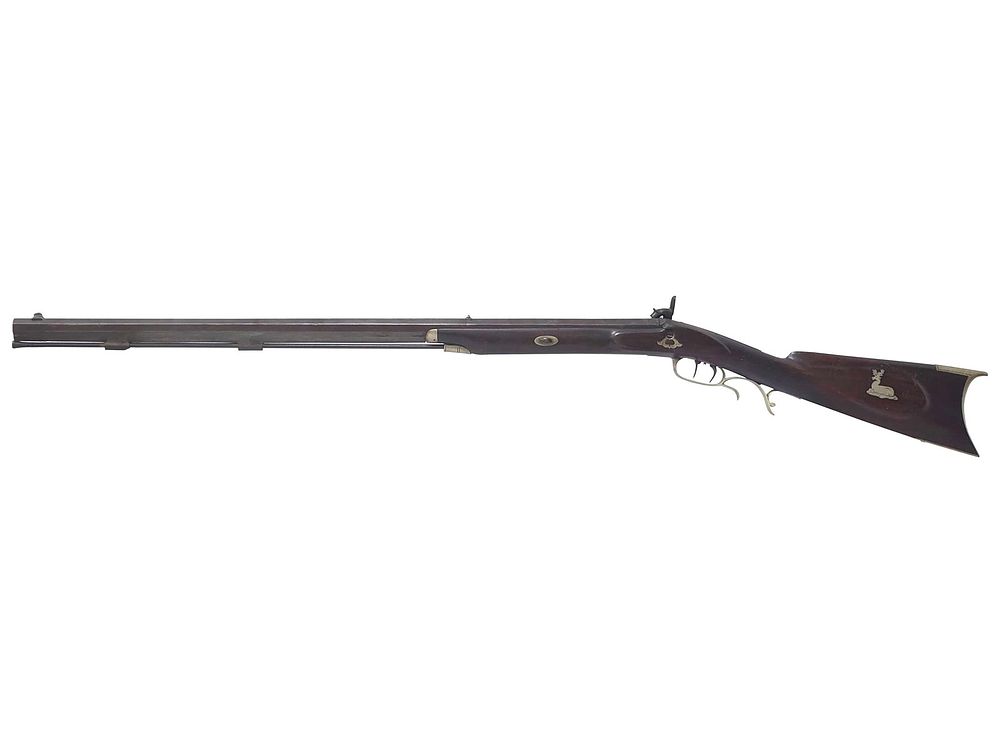 Lot 214: Kentucky Half Stock Rifle Black Powder