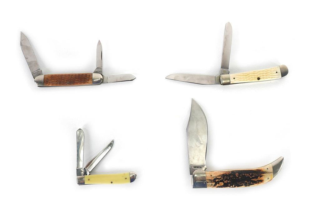 Lot 279: (4) Case Brand Pocket Knives Lot
