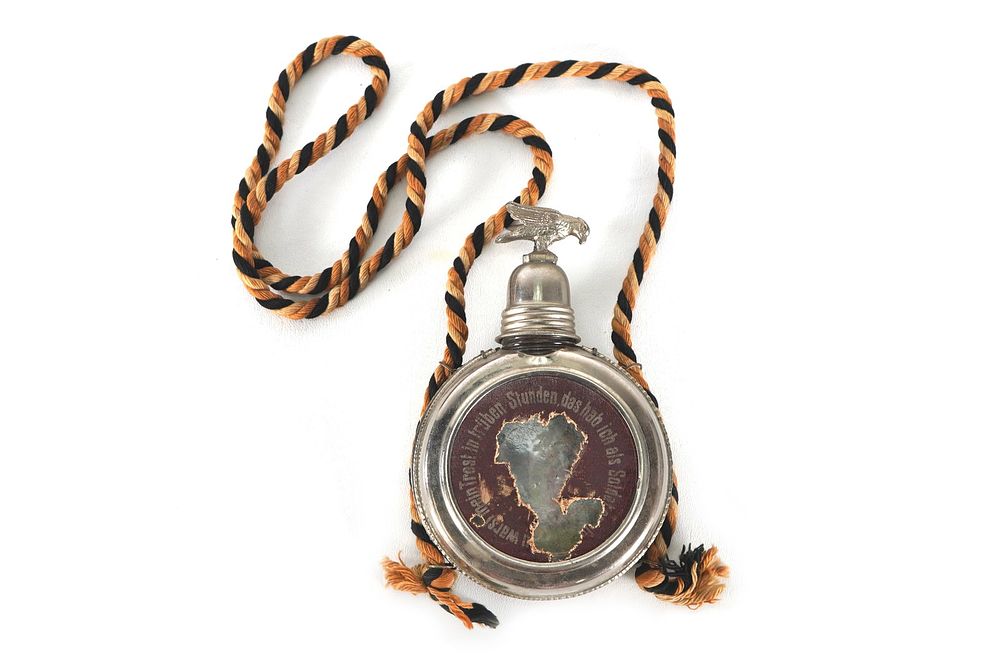 Lot 329: 1899-1901 Pre-WWI German Military Officer Flask