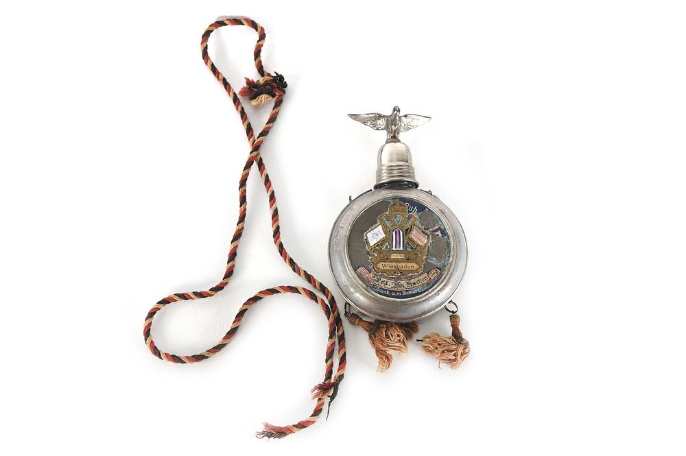Lot 331: 1902-1905 Named German Military Flask