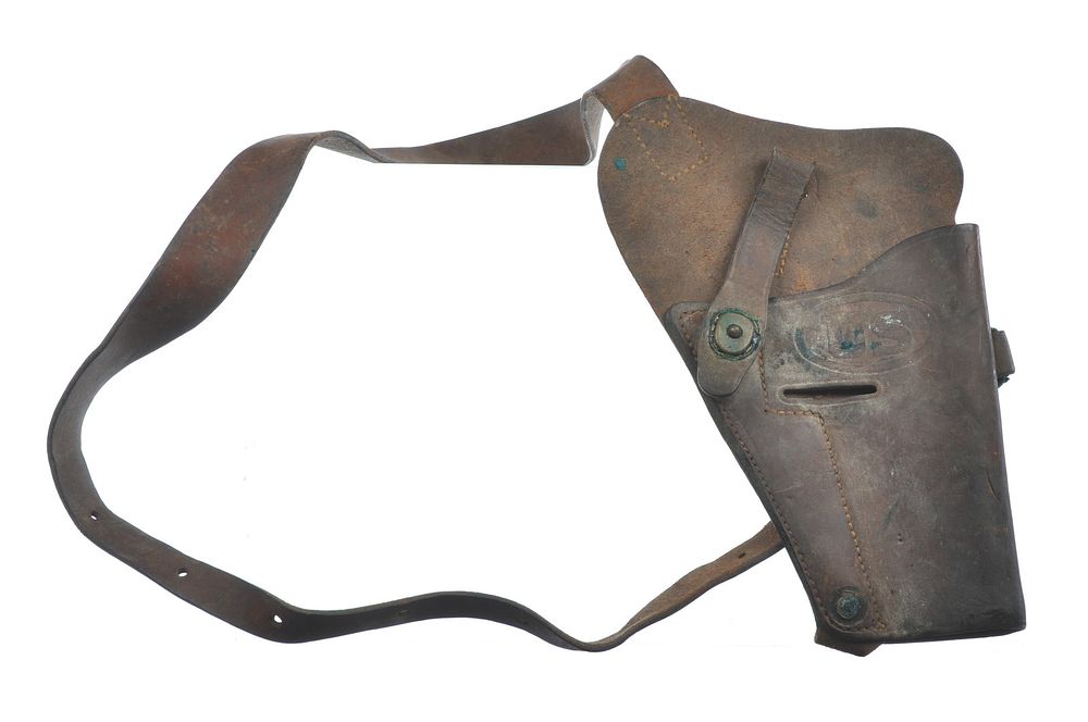 Lot 336: Leather Holster with Strap