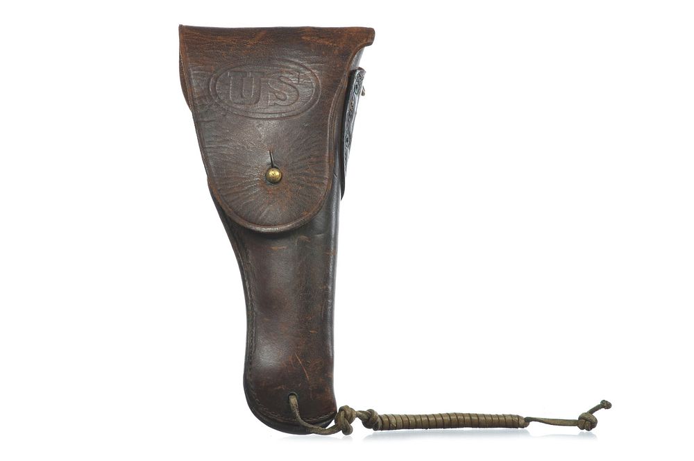 Lot 337: 1917 Warrens Leather Co. Holster