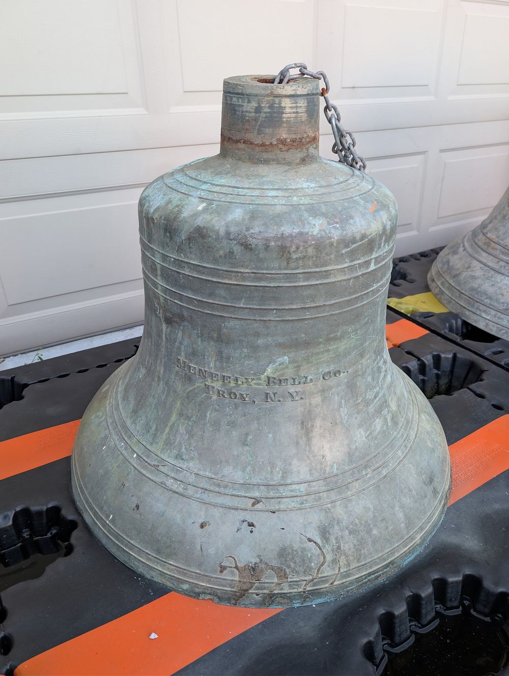 Lot 351: 1917 Meneely Bell Co Large Church Bell