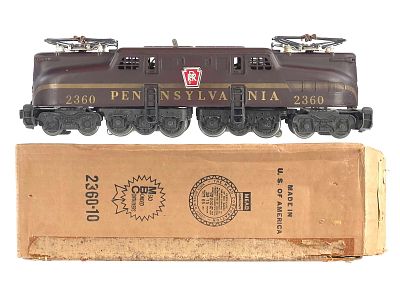 Lionel 2360 Pennsylvania GG1 w/Box. A Lionel 2360 Pennsylvania GG1 locomotive with its original 