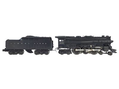 2055 Steamer Engine w/Tender. A Lionel 2055 steamer engine with No. 2671 tender. Condition: GOOD