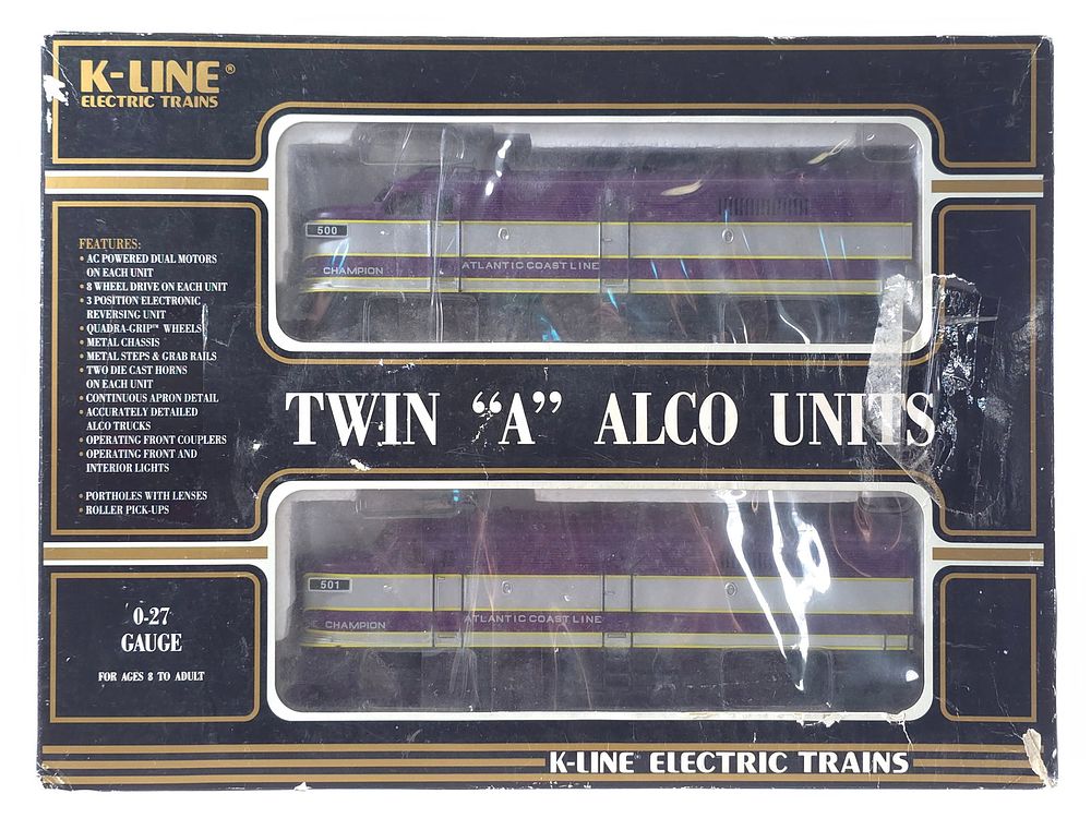 Lot 151: K-Line 500 & 501 ACL Engine Set Boxed