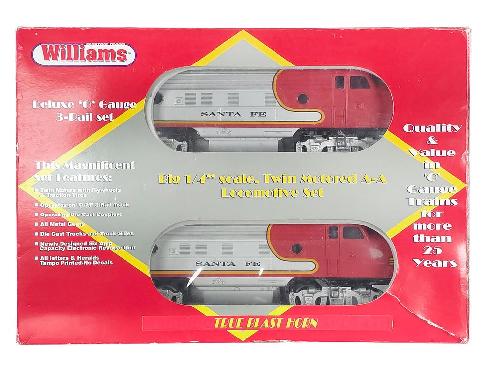 Lot 164: Williams Santa Fe Engine Set Boxed