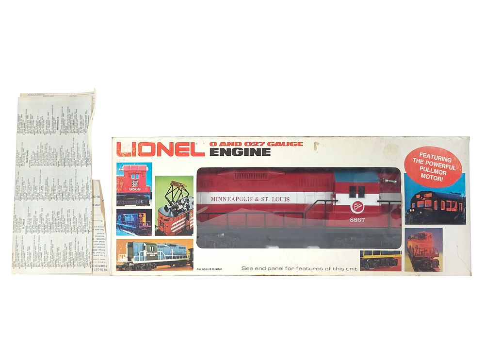 Lot 183: Lionel 6-8867 Minneapolis & St. Louis Boxed