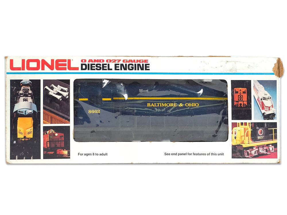 Lot 185: Lionel 6-8662 B&O Boxed