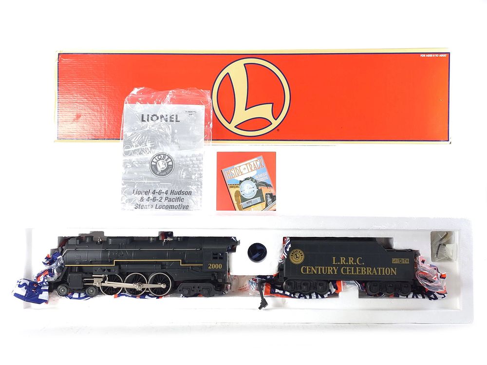 Lot 204: Lionel 6-18680 LRRC Hudson Engine Boxed