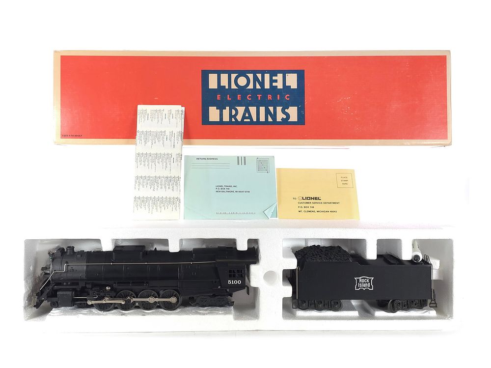 Lot 207: Lionel 6-18001 Rock Island Engine Boxed