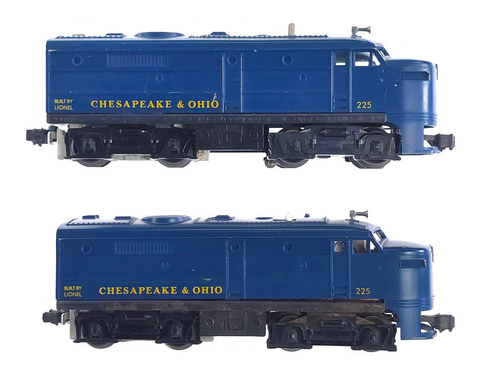 Lot 209: (2) Lionel Chesapeake & Ohio Engines